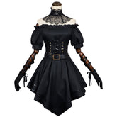 Grok Companion Ani Gothic Lolita Dress Cosplay Costume for AI Virtual Girlfriend - Halloweez
